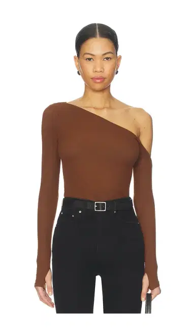 Michael Lauren Magdaleno Asymmetrical Cold Shoulder Top | Thumbnail 1