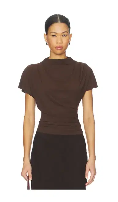 Line & Dot Lior Draped Top | Thumbnail 1 Line & Dot Lior Draped Top | Thumbnail 1