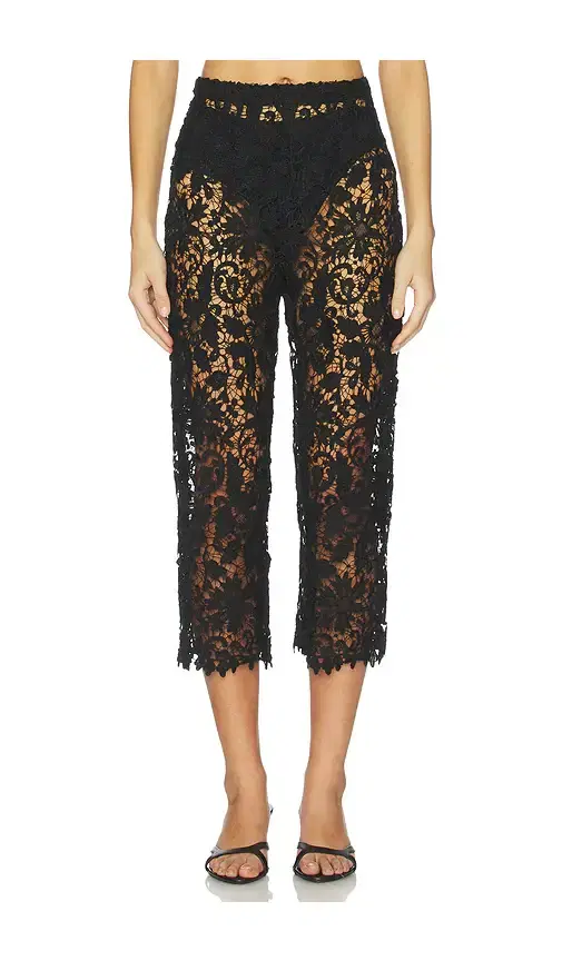 La Porte Gabrielle Lace Capri