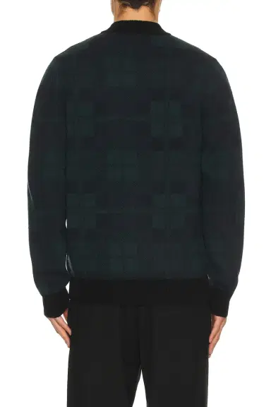 Fred Perry Black Watch Tartan Jumper | Thumbnail 4 Fred Perry Black Watch Tartan Jumper | Thumbnail 4
