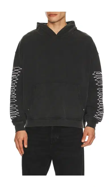 Memory Lane Iron Text Hoodie | Thumbnail 1
