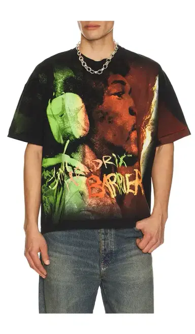 Barriers Worldwide x Jimi Hendrix Alchemy T-Shirt | Thumbnail 1