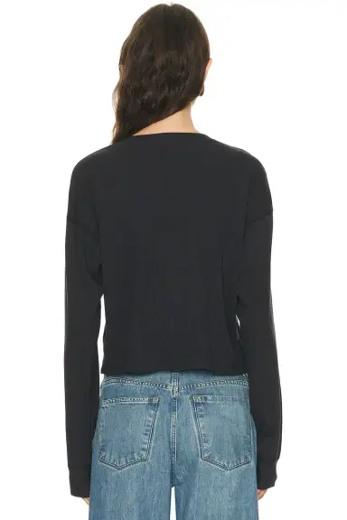 RE/DONE Boxy Waffle Henley Top | Thumbnail 5 RE/DONE Boxy Waffle Henley Top | Thumbnail 5
