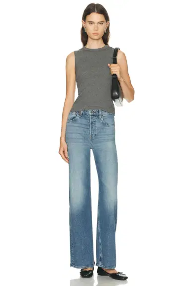 RE/DONE High Rise Wide Leg Jeans | Thumbnail 7 RE/DONE High Rise Wide Leg Jeans | Thumbnail 7