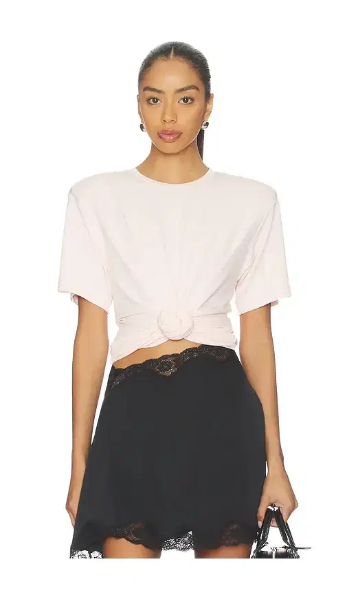 Magda Butrym Tie Front T-Shirt