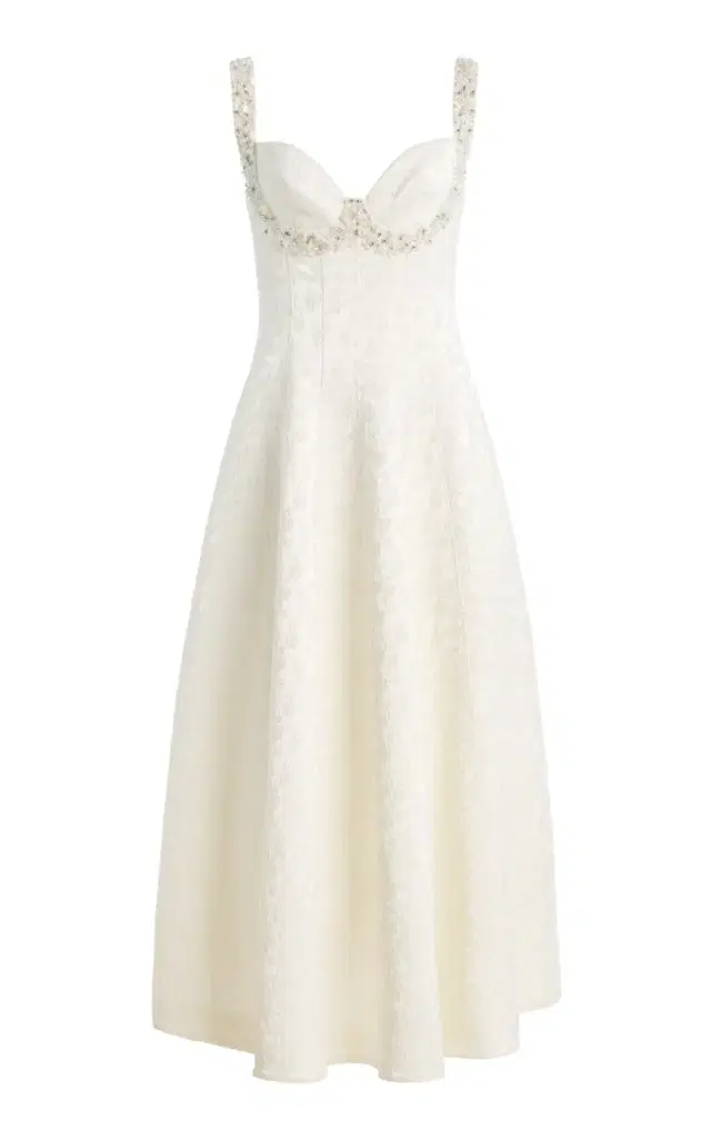 SIMKHAI Charlotte Midi Dress