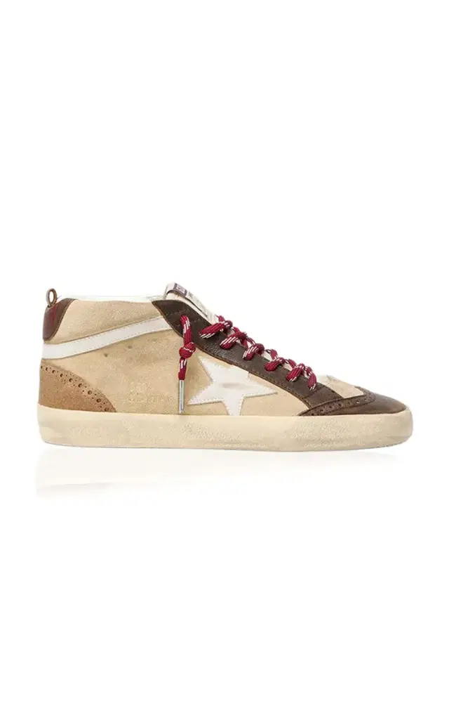 Golden Goose Mid Star Suede Sneakers