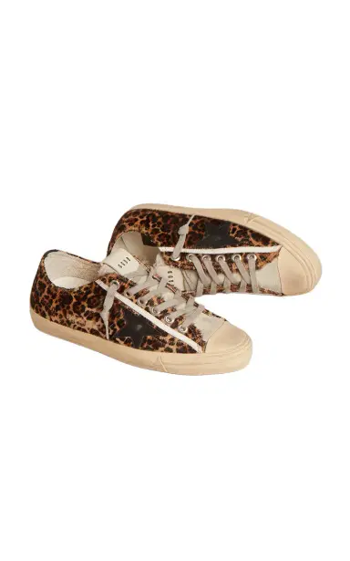 Golden Goose V-Star 2 Leather Sneakers | Thumbnail 3 Golden Goose V-Star 2 Leather Sneakers | Thumbnail 3