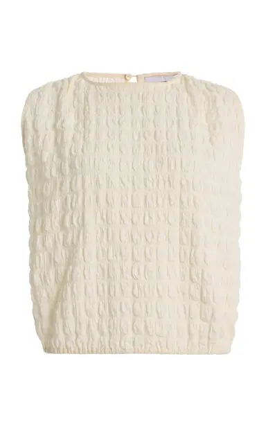 Proenza Schouler White Label Bradley Textured Top | Thumbnail 1