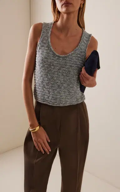 Proenza Schouler White Label Janine Knit Tank Top | Thumbnail 3 Proenza Schouler White Label Janine Knit Tank Top | Thumbnail 3