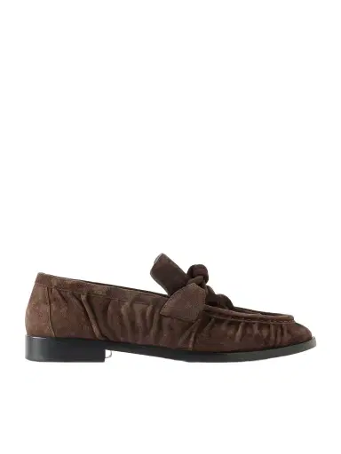 Bottega Veneta Astaire Knotted Suede Loafers | Thumbnail 1 Bottega Veneta Astaire Knotted Suede Loafers | Thumbnail 1