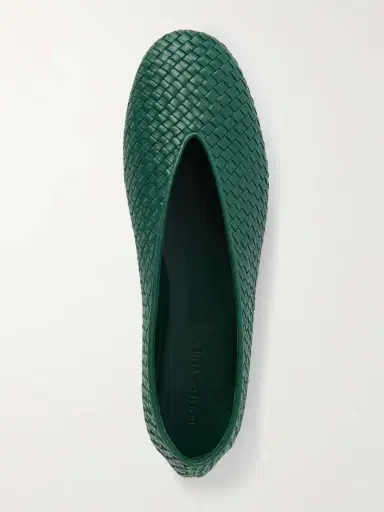 Bottega Veneta Rosa Intrecciato Leather Ballet Flats | Thumbnail 5 Bottega Veneta Rosa Intrecciato Leather Ballet Flats | Thumbnail 5