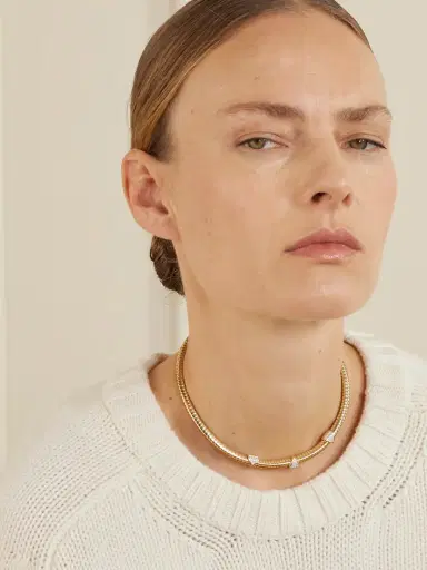 Marina B Trisolina 18-karat Gold Diamond Choker | Thumbnail 2 Marina B Trisolina 18-karat Gold Diamond Choker | Thumbnail 2