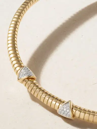 Marina B Trisolina 18-karat Gold Diamond Choker | Thumbnail 5 Marina B Trisolina 18-karat Gold Diamond Choker | Thumbnail 5
