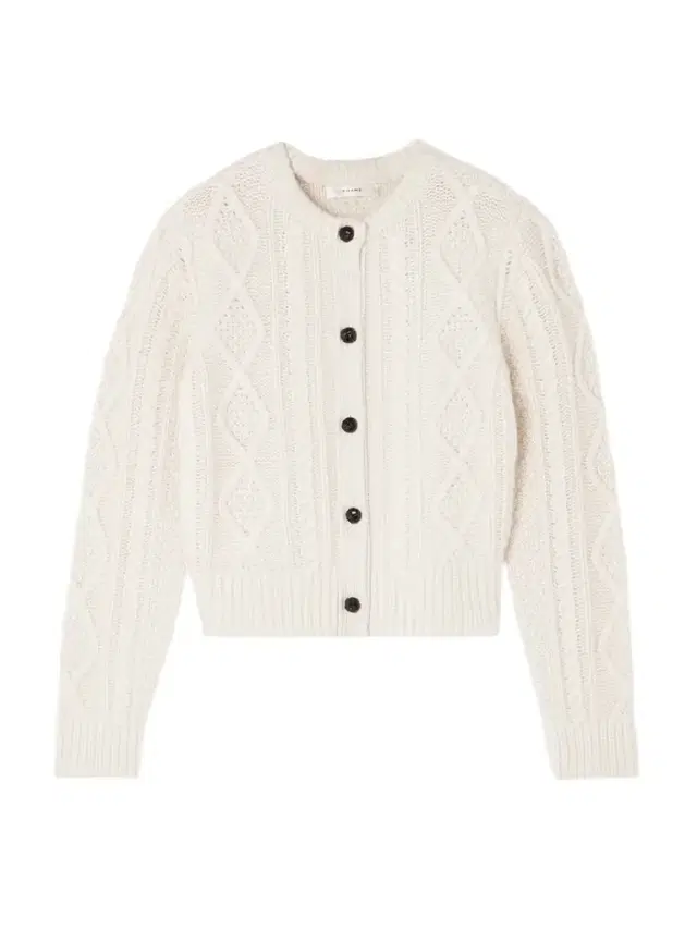Cable-knit Cashmere Cardigan