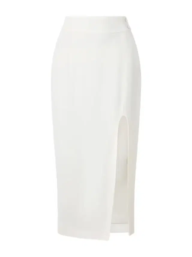 Twill Midi Skirt
