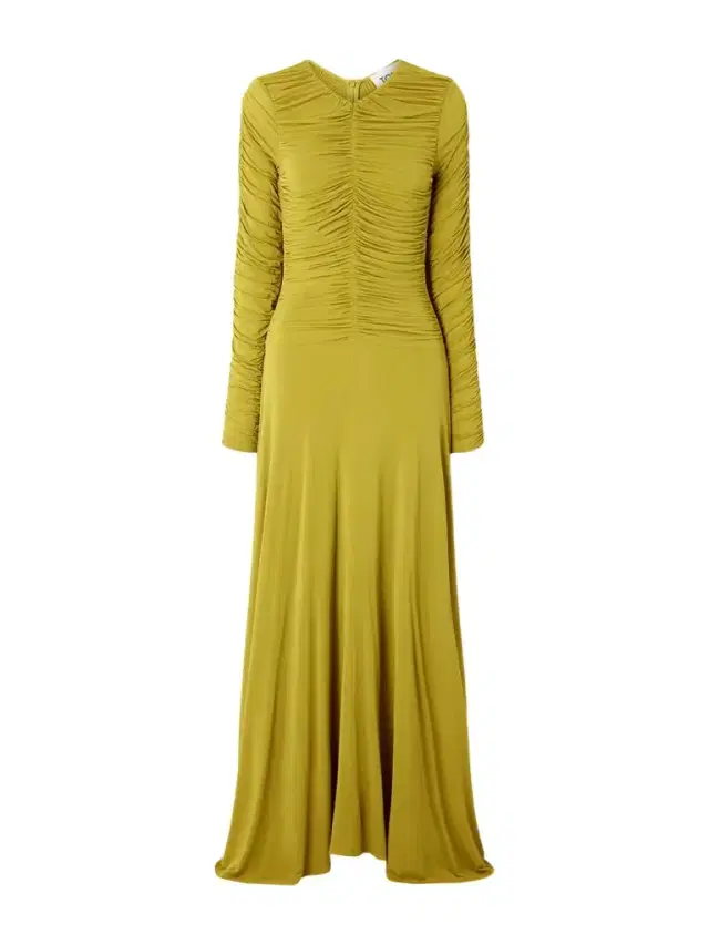 Eira Gathered Jersey Gown