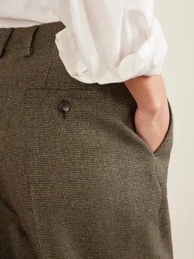 Loro Piana Louis Cropped Wool And Cashmere-blend Straight-leg Pants | Thumbnail 5 Loro Piana Louis Cropped Wool And Cashmere-blend Straight-leg Pants | Thumbnail 5