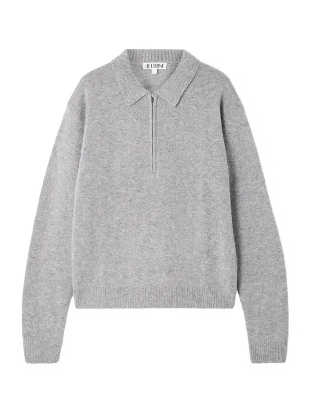 Blaise Cashmere Half-zip Sweater