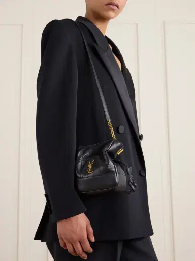 Saint Laurent Jamie Miniquilted Leather Shoulder Bag | Thumbnail 3 Saint Laurent Jamie Miniquilted Leather Shoulder Bag | Thumbnail 3