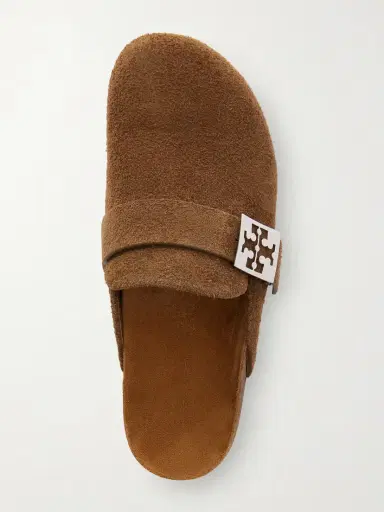 Tory Burch Mellow Embellished Suede Clogs | Thumbnail 6
