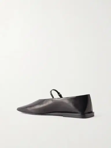 Jil Sander Leather Mary Jane Ballet Flats | Thumbnail 3 Jil Sander Leather Mary Jane Ballet Flats | Thumbnail 3