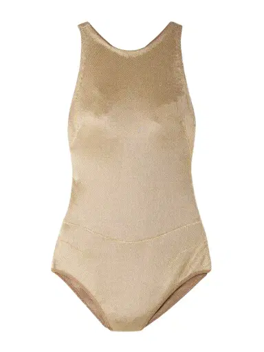 Alaïa Metallic Knitted Bodysuit | Thumbnail 1 Alaïa Metallic Knitted Bodysuit | Thumbnail 1