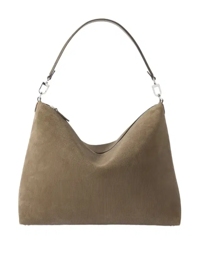 Bevel Medium Textured-suede Tote