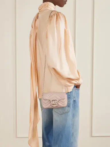 Gucci Gg Marmont Mini Matelassé Leather Shoulder Bag | Thumbnail 3 Gucci Gg Marmont Mini Matelassé Leather Shoulder Bag | Thumbnail 3