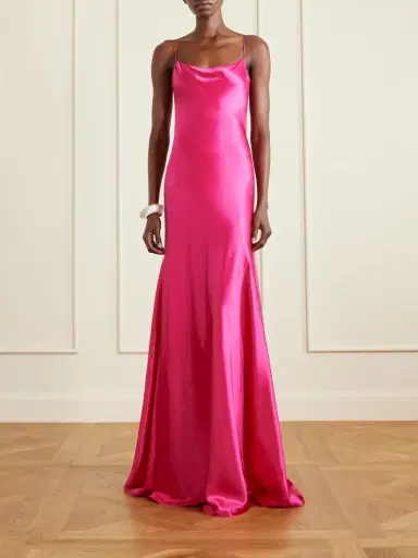 Alaïa Silk-satin Gown | Thumbnail 2 Alaïa Silk-satin Gown | Thumbnail 2