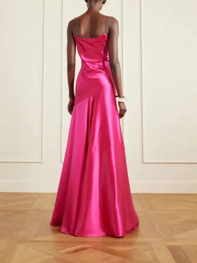 Alaïa Silk-satin Gown | Thumbnail 3 Alaïa Silk-satin Gown | Thumbnail 3