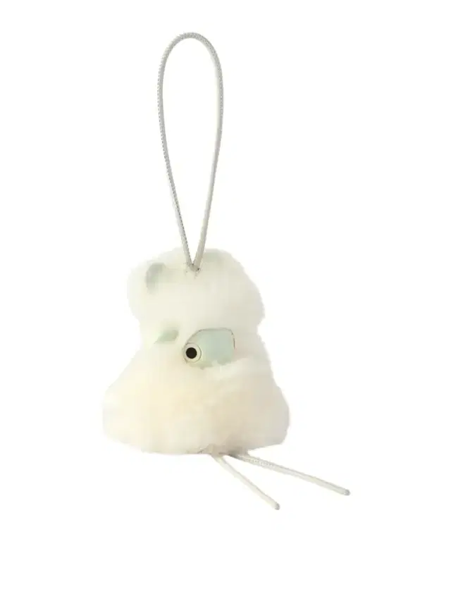 Bunny Puzz Shearling And Acetate Bag Charm