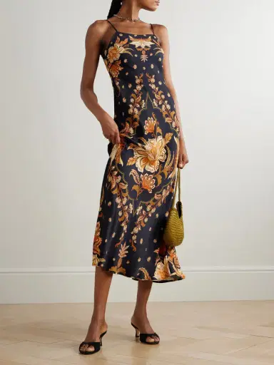 Farm Rio Paisley-print Satin-jersey Maxi Dress | Thumbnail 2 Farm Rio Paisley-print Satin-jersey Maxi Dress | Thumbnail 2