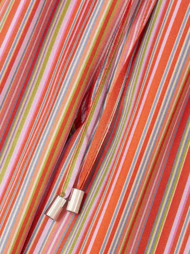 Comme Si Striped Silk-twill Straight-leg Pants | Thumbnail 5