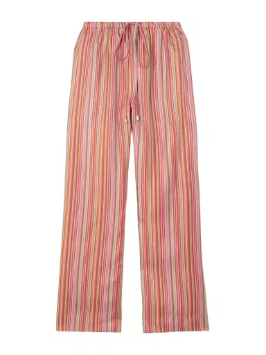 Comme Si Striped Silk-twill Straight-leg Pants | Thumbnail 1