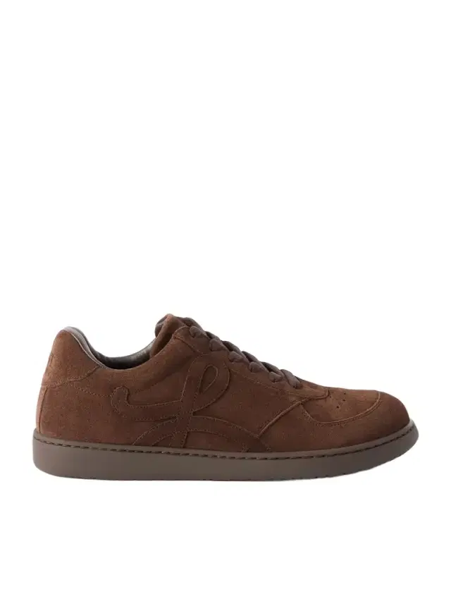 Jambo Logo-appliquéd Suede Sneakers