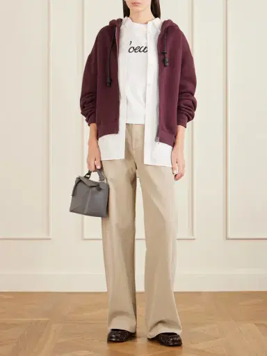 Loewe Embroidered Cotton-jersey T-shirt | Thumbnail 2 Loewe Embroidered Cotton-jersey T-shirt | Thumbnail 2