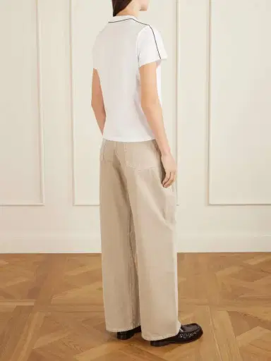 Loewe Embroidered Cotton-jersey T-shirt | Thumbnail 4 Loewe Embroidered Cotton-jersey T-shirt | Thumbnail 4