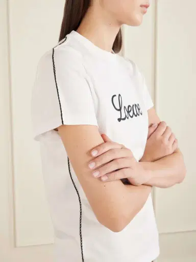 Loewe Embroidered Cotton-jersey T-shirt | Thumbnail 5 Loewe Embroidered Cotton-jersey T-shirt | Thumbnail 5