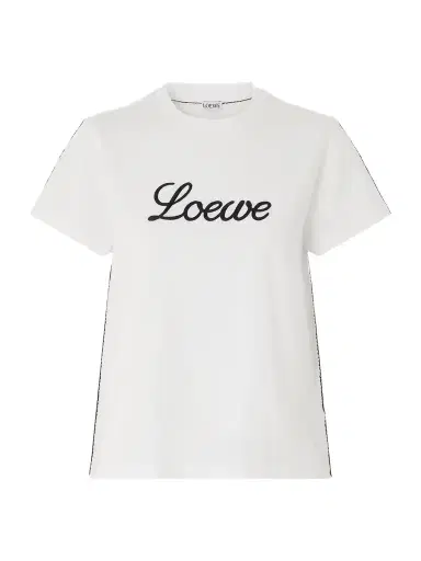 Loewe Embroidered Cotton-jersey T-shirt | Thumbnail 1 Loewe Embroidered Cotton-jersey T-shirt | Thumbnail 1