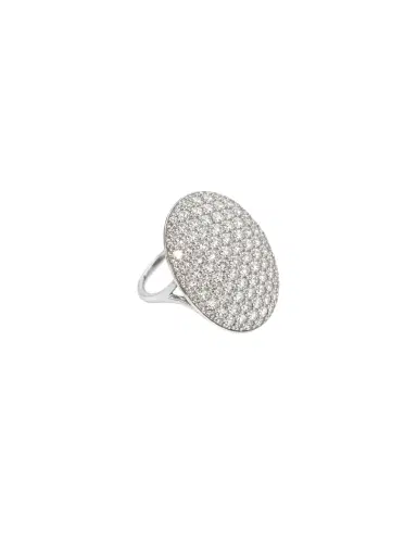 Wish Fine Jewelry 2.95ct Diamond 14K Gold Pave Cocktail Ring | Thumbnail 2