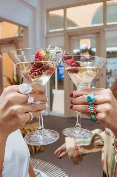 Wish Fine Jewelry 2.95ct Diamond 14K Gold Pave Cocktail Ring | Thumbnail 3