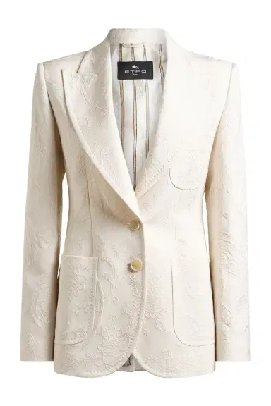 Etro Fitted Peak Lapel Jacket | Thumbnail 1