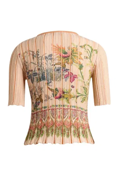 Etro Knit Pleading Crop Top | Thumbnail 5