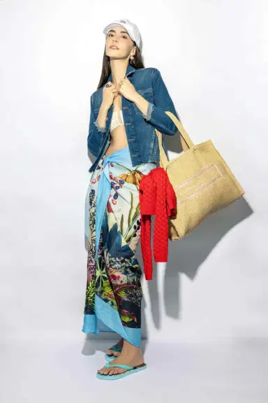 MARISSA COLLECTIONS MC Floral Pareo | Thumbnail 2 MARISSA COLLECTIONS MC Floral Pareo | Thumbnail 2
