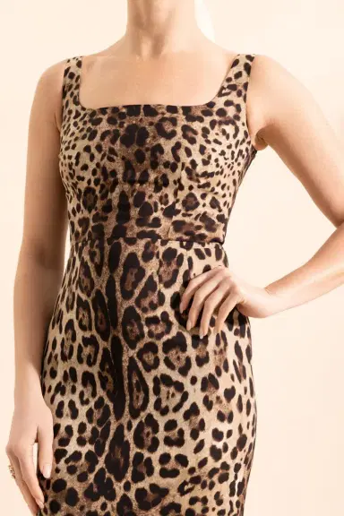 Dolce & Gabbana Sleeveless Midi Dress | Thumbnail 3