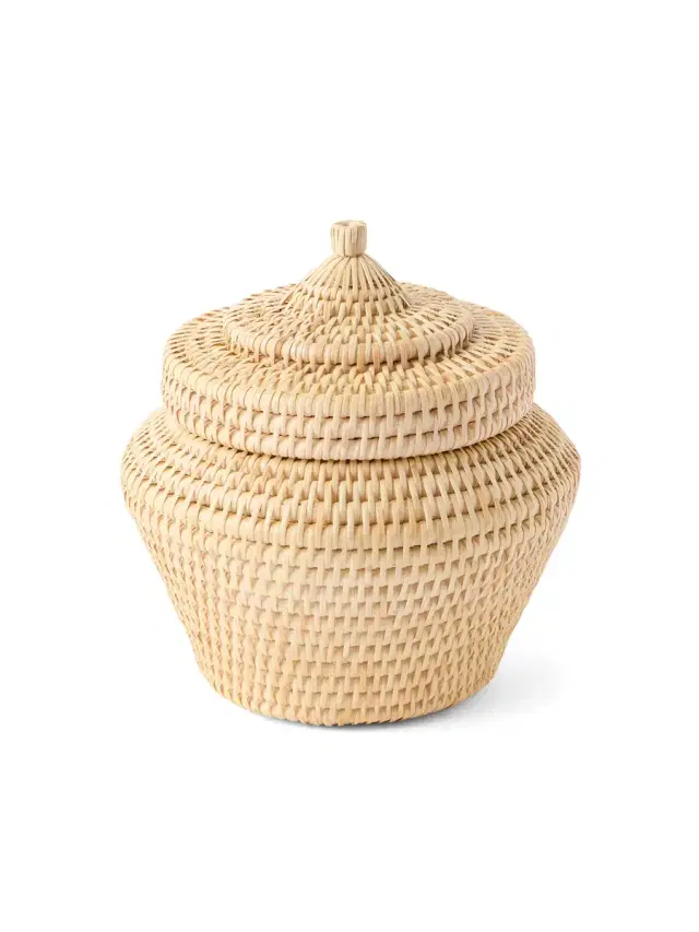Cabana Sabbia Vimini Woven Candle Holder