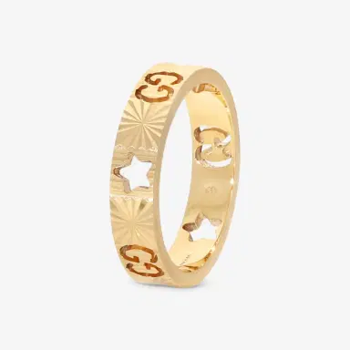 Gucci Gucci Icon 18K Yellow Gold Band Ring YBC727729001009 - by The Solist | Thumbnail 2 Gucci Gucci Icon 18K Yellow Gold Band Ring YBC727729001009 - by The Solist | Thumbnail 2