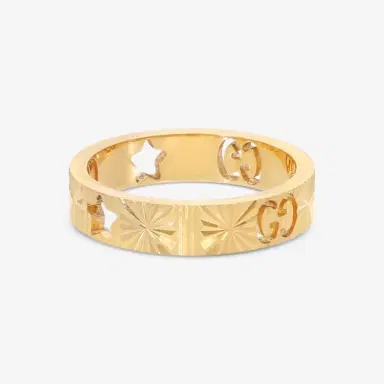 Gucci Gucci Icon 18K Yellow Gold Band Ring YBC727729001009 - by The Solist | Thumbnail 3 Gucci Gucci Icon 18K Yellow Gold Band Ring YBC727729001009 - by The Solist | Thumbnail 3