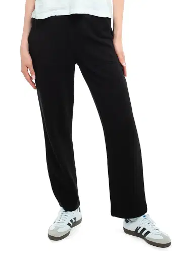 Wilt Women's Relaxed Pants with Elastic Waist - Black | Thumbnail 2